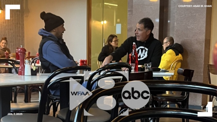  改變NBA格局的瞬間？哈里森與佩林卡1月8日咖啡店會面照片曝光