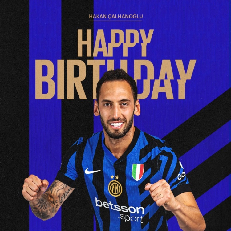  國米祝賀恰20喜迎31歲生日：158場33球＋6冠，為國米書寫重要篇章