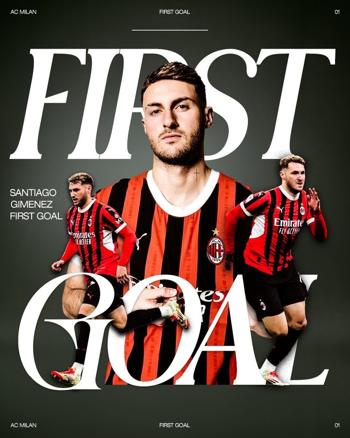  替補打進(jìn)處子球！S-希門尼斯是首位為米蘭在意甲破門的墨西哥球員