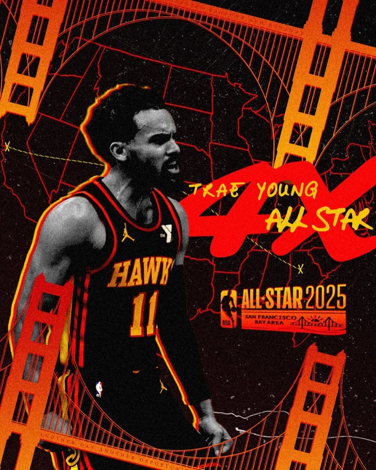  遞補入選全明星陣容！特雷-楊：生活中有些事比自己重要 4次啦