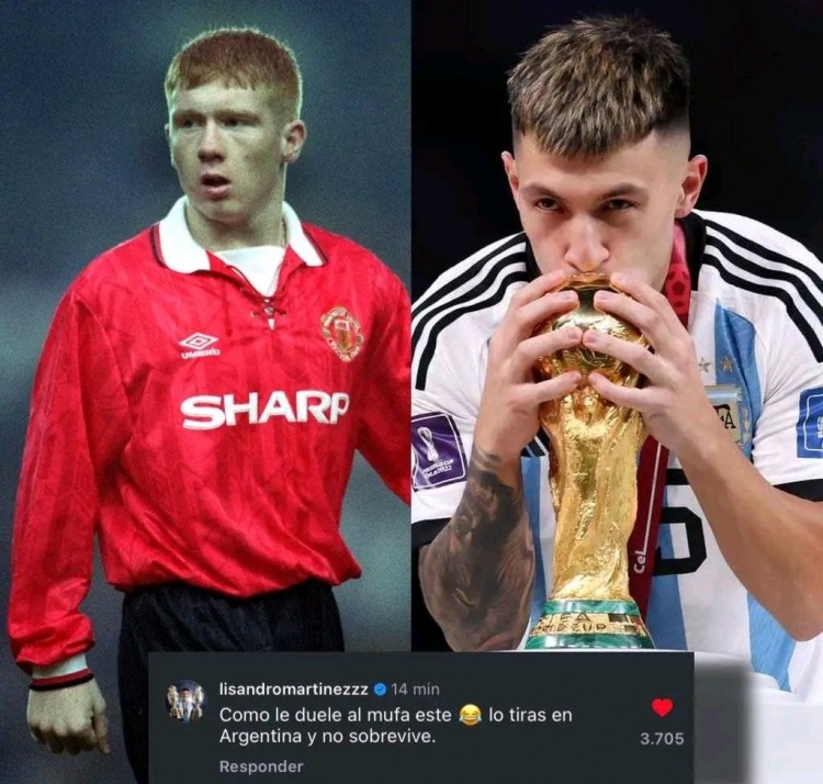  被批沒實(shí)力效力英超冠軍隊(duì)，利馬懟斯科爾斯：他在阿根廷活不下來