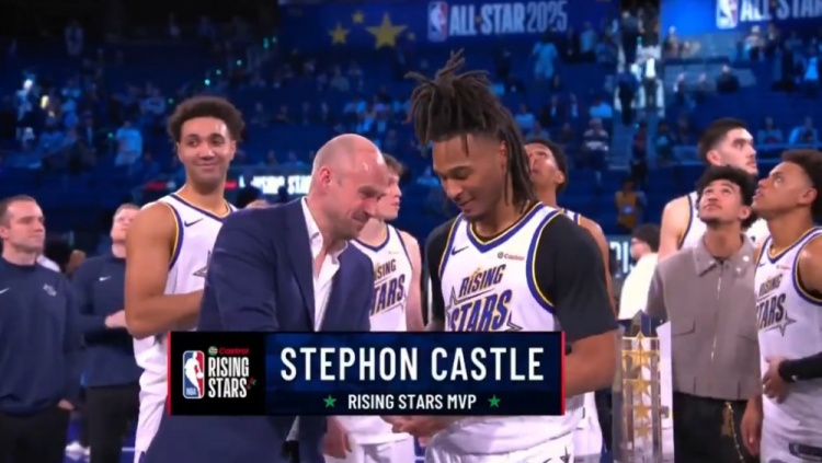  實至名歸！新秀賽MVP卡斯爾獲得了媒體評審團全部7張選票