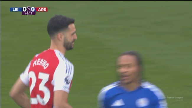  槍手鋒線秘密武器？梅里諾第69分鐘替補登場，換下斯特林