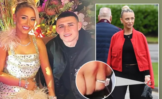  太陽報：福登女友的訂婚手指佩戴鉆石戒指，人們對其婚禮充滿期待