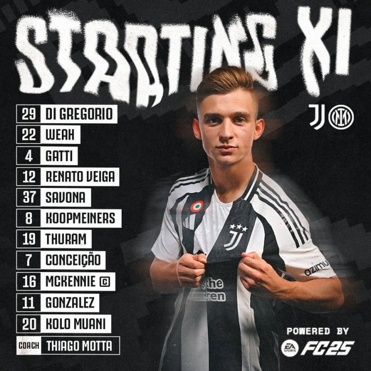  平均年齡相差5歲！尤文&國(guó)米排出意甲3分制對(duì)戰(zhàn)史最小&最老首發(fā)