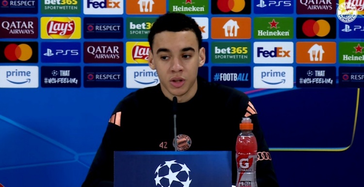  穆西亞拉：我有動(dòng)力讓自己變得更好，我會(huì)向自己施壓但不會(huì)看社媒