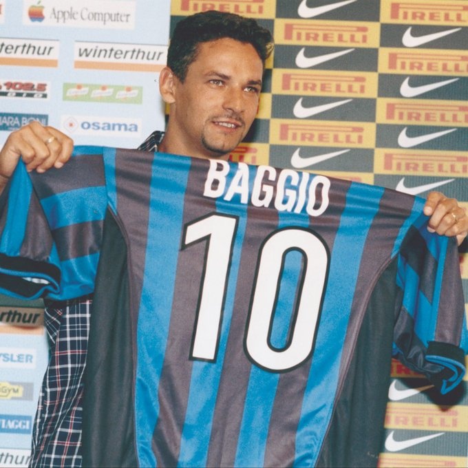  永遠(yuǎn)的憂郁王子！國際米蘭官推發(fā)文，祝賀巴喬58歲生日快樂