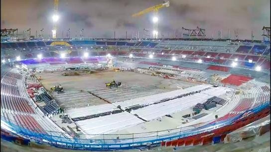  世體：諾坎普球場草皮安裝工作取得進展，預(yù)計4月中旬完成