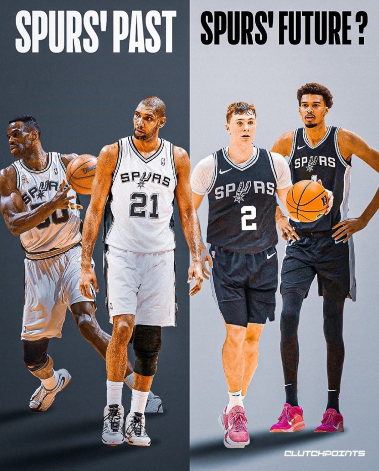  文班賽季報(bào)銷！美媒：馬刺過(guò)去是鄧肯+上將 未來(lái)是文班弗拉格？