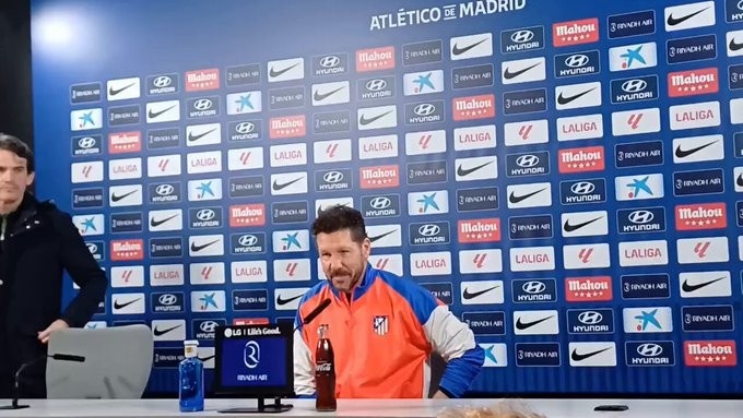  西蒙尼：皇馬？現(xiàn)在在討論哪場？瓦倫西亞！瓦倫西亞！瓦倫西亞！