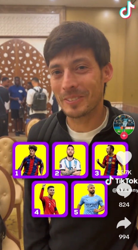  D席選歷史最佳五人：勞德魯普、梅西、伊涅斯塔、C羅、阿圭羅