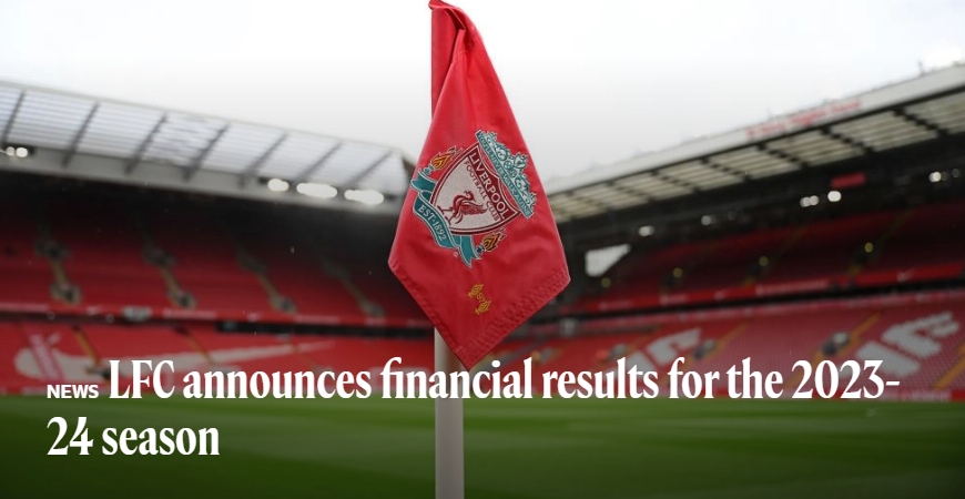  利物浦23-24財報：向克洛普團(tuán)隊付960萬鎊補(bǔ)償金，員工總數(shù)1011人