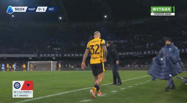  進(jìn)球功臣傷退，迪馬爾科受傷無法堅(jiān)持，被帕瓦爾換下