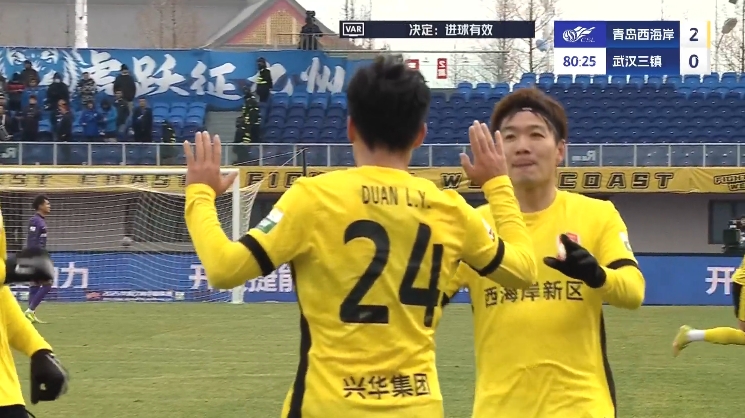  鎖定勝局！高迪頭球中柱段劉愚補射得手，西海岸2-0擴大優(yōu)勢