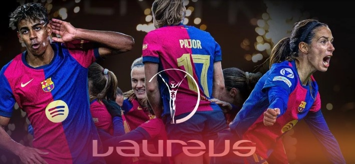  巴薩獲三項提名！亞馬爾、邦馬蒂和巴薩女足入圍勞倫斯獎提名