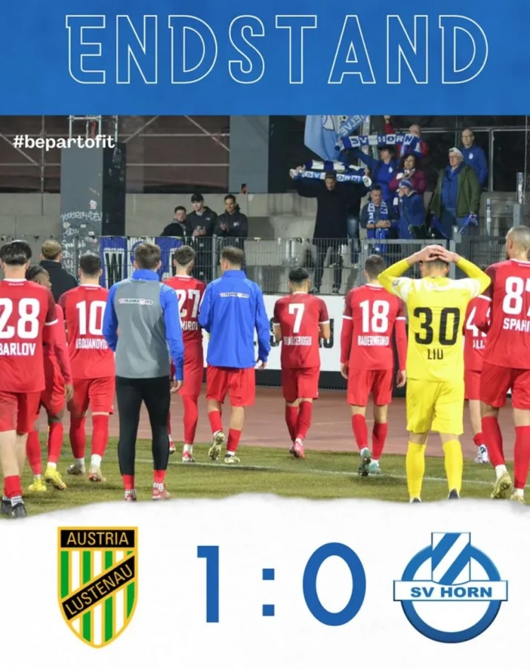  坐穩(wěn)主力！劉邵子洋連續(xù)3輪奧乙首發(fā)，SV霍恩客場(chǎng)0-1告負(fù)