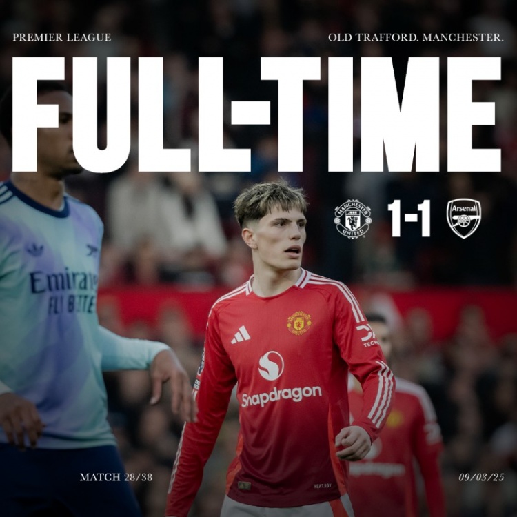  穩(wěn)！曼聯(lián)在老特拉福德的英超半場領(lǐng)先，從未輸?shù)舯荣? class=