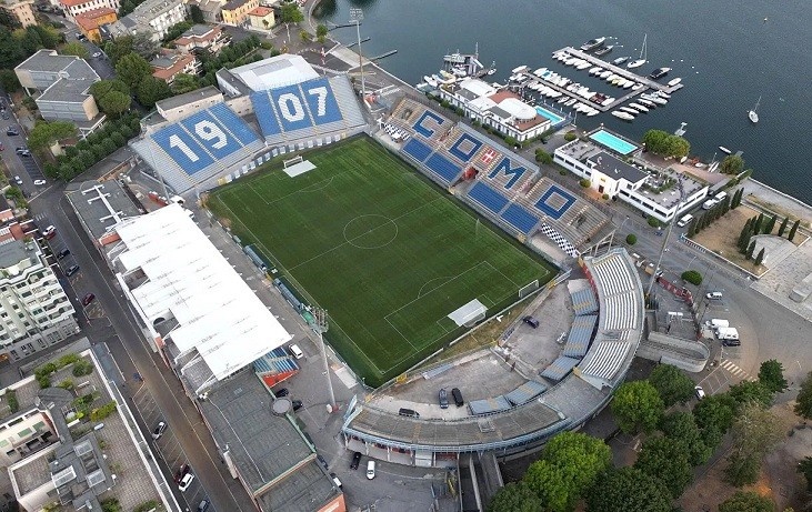  意媒：科莫計劃翻修主場，2026年開工2028年完工，1.52萬個座位