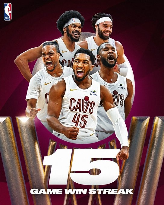  詹姆斯時代后首次！騎士隊史第6次做到單賽季至少55勝