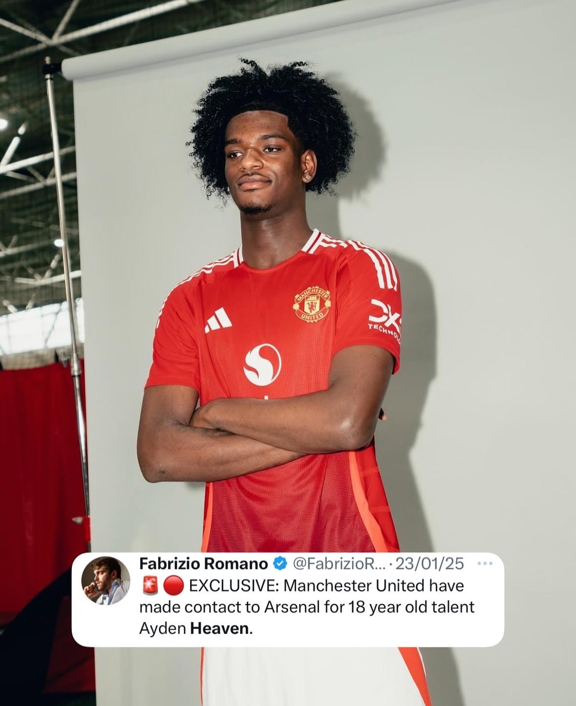  羅馬諾：曼聯(lián)1月23日才開始就海文接觸阿森納，今天就首發(fā)了