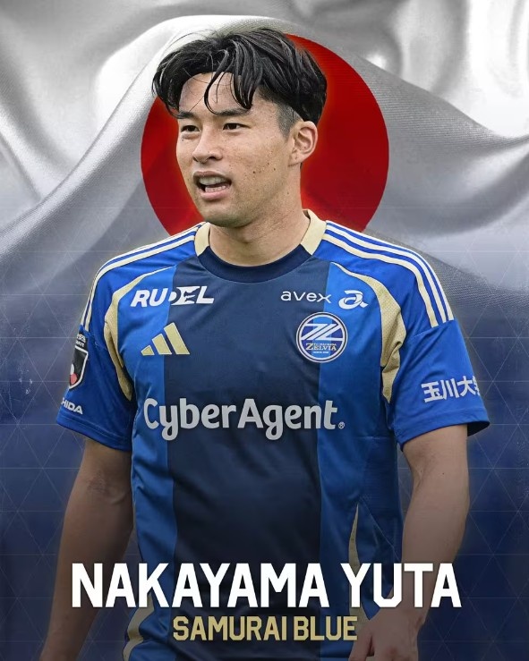  官方：日本隊補召町田中后衛(wèi)中山雄太，世預賽參賽名單增至26人