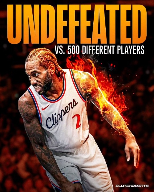  罕見統(tǒng)計！小卡對500球員保持不敗NBA首人 榜單2-6僅老詹非他隊友