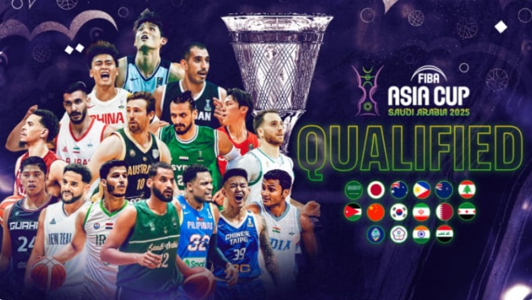  8月在沙特舉辦！FIBA官網(wǎng)：男籃亞洲杯抽簽儀式將在下月8號(hào)舉行