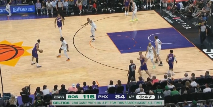  ??綠軍本賽季第23次單場投進20+三分 NBA歷史單賽季最多