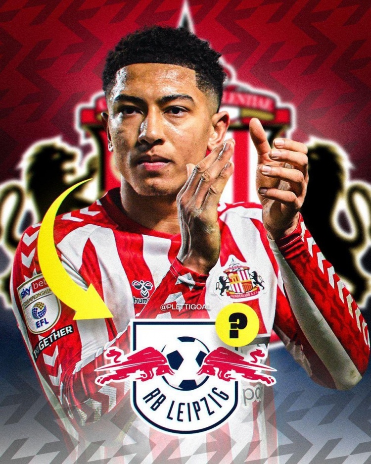  德天空：萊比錫接觸桑德蘭19歲中場喬布-貝林厄姆，但認為太貴了