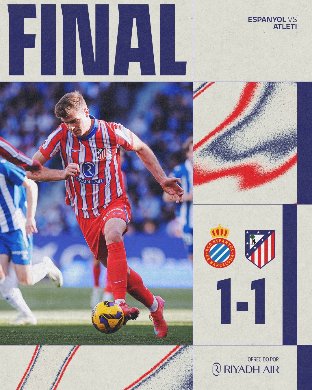  噩夢(mèng)還沒完？馬競(jìng)歐冠出局+西甲3輪不勝爭(zhēng)冠受阻，國(guó)王杯又戰(zhàn)巴薩