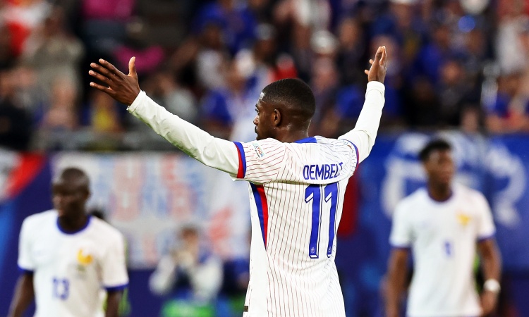  登貝萊第二次在法蘭西體育場(chǎng)為法國(guó)隊(duì)破門，首次是2017年