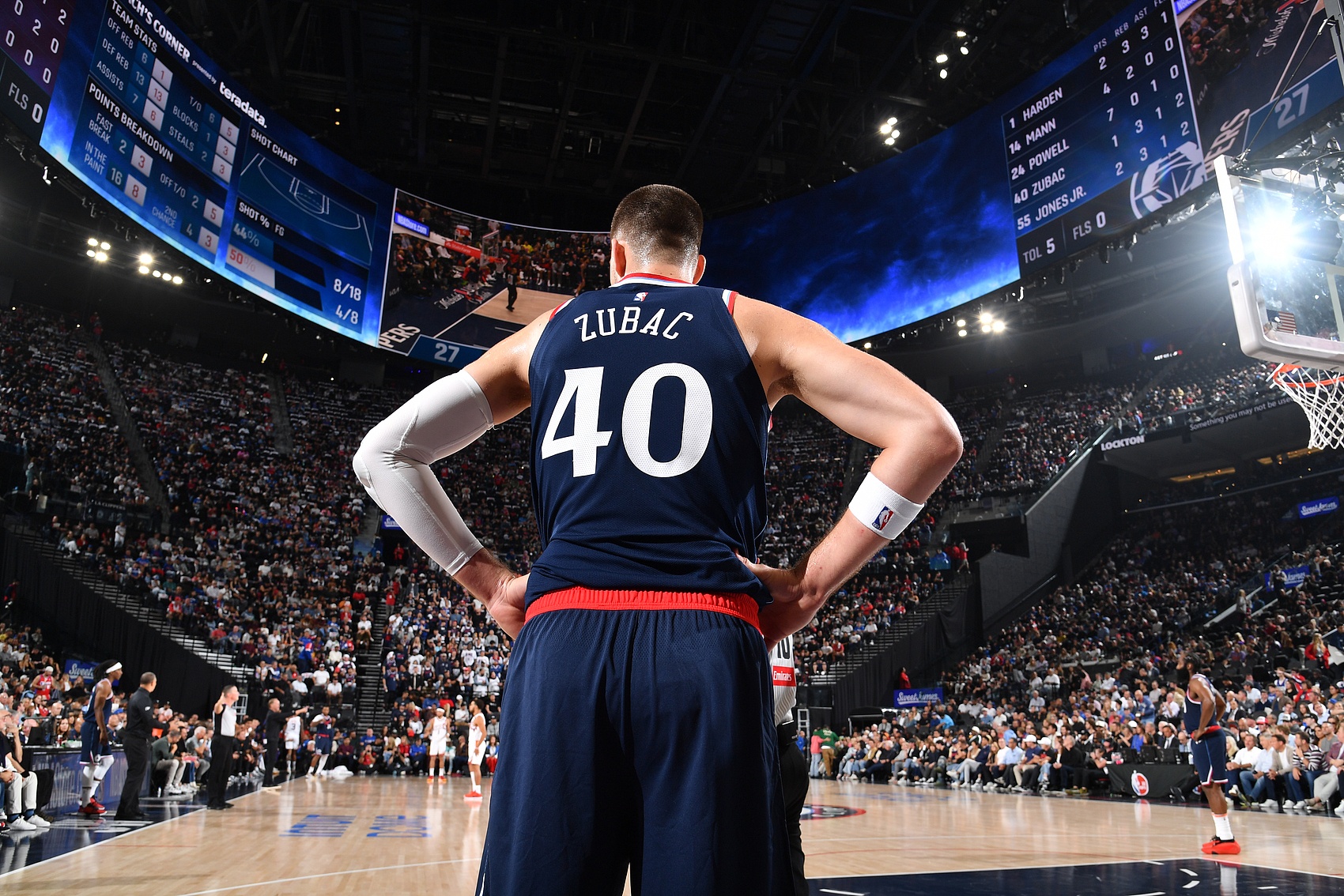  里程碑！祖巴茨快船生涯蓋帽數(shù)達(dá)到478次 升至隊(duì)史蓋帽榜第7位