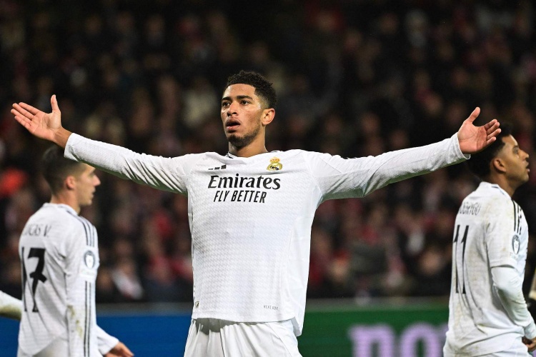  貝林厄姆歐冠45次出場，U21球員同期僅次于卡西的47次