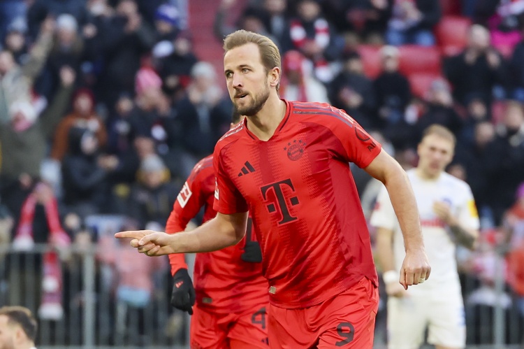  穩(wěn)！凱恩生涯至今已經(jīng)有8個賽季聯(lián)賽進球數(shù)突破20球！