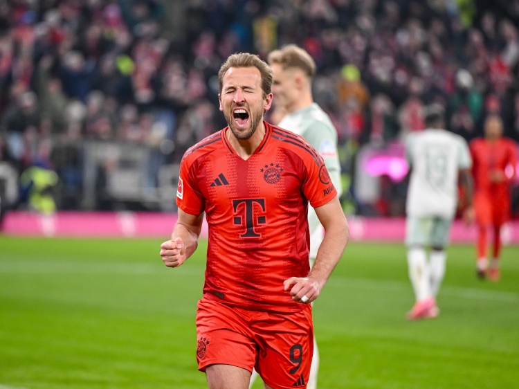  上賽季開賽至今凱恩聯(lián)賽打進58球助攻16次，德甲唯一