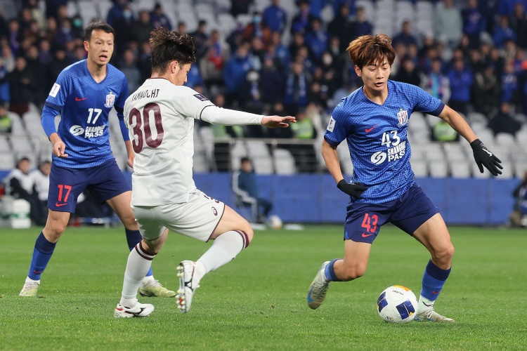  4勝4平！申花亞冠主場面對日本球隊保持不敗