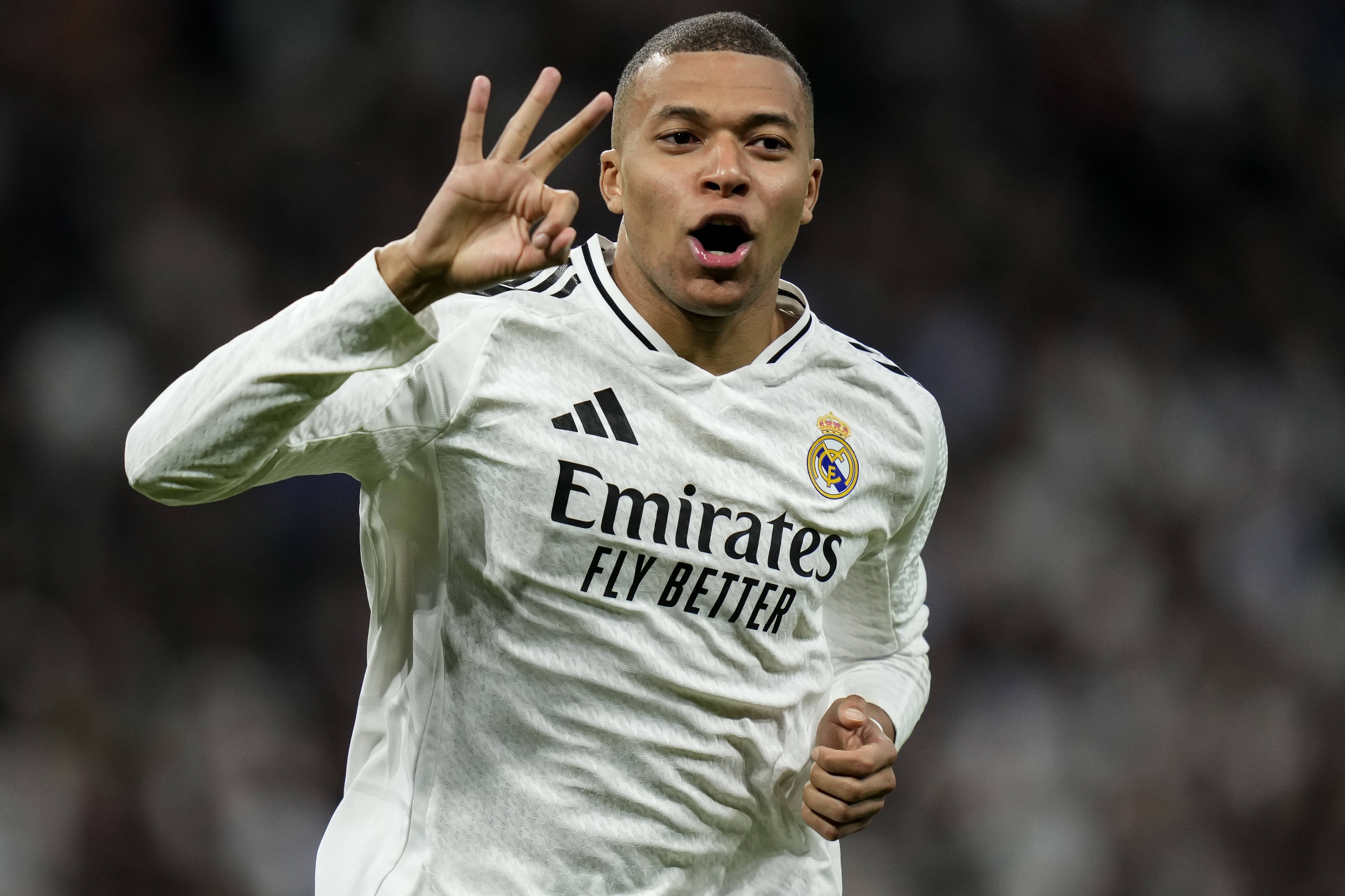  穩(wěn)定輸出！姆巴佩為巴黎和皇馬已連續(xù)7個賽季至少打進(jìn)30球