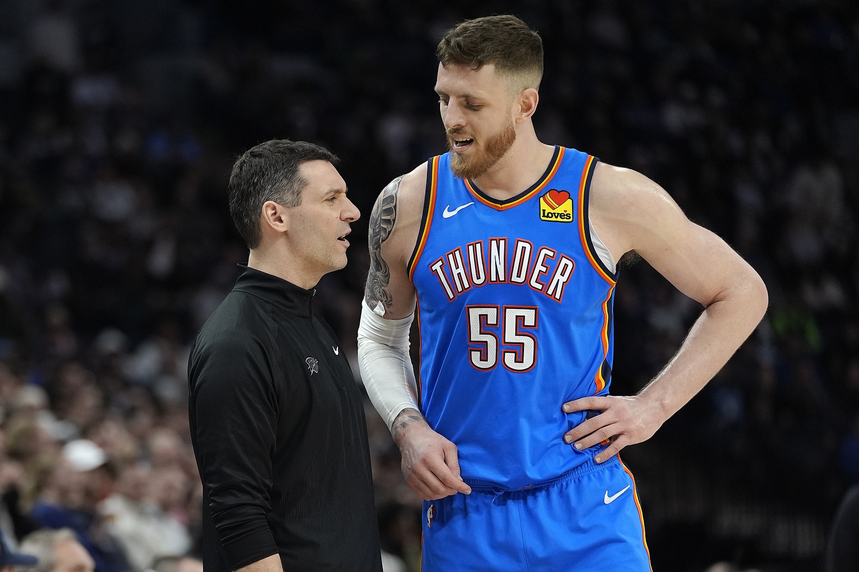  服從安排！哈滕半場(chǎng)6中6拿下12分2板4助 雷霆生涯第二次替補(bǔ)