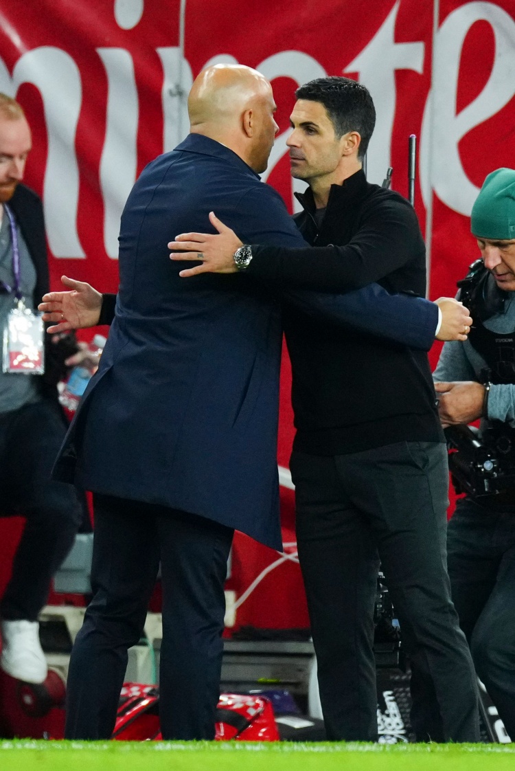  剩9輪差12分！利物浦阿森納賽程對(duì)比：第36輪交鋒，紅軍賽程略難