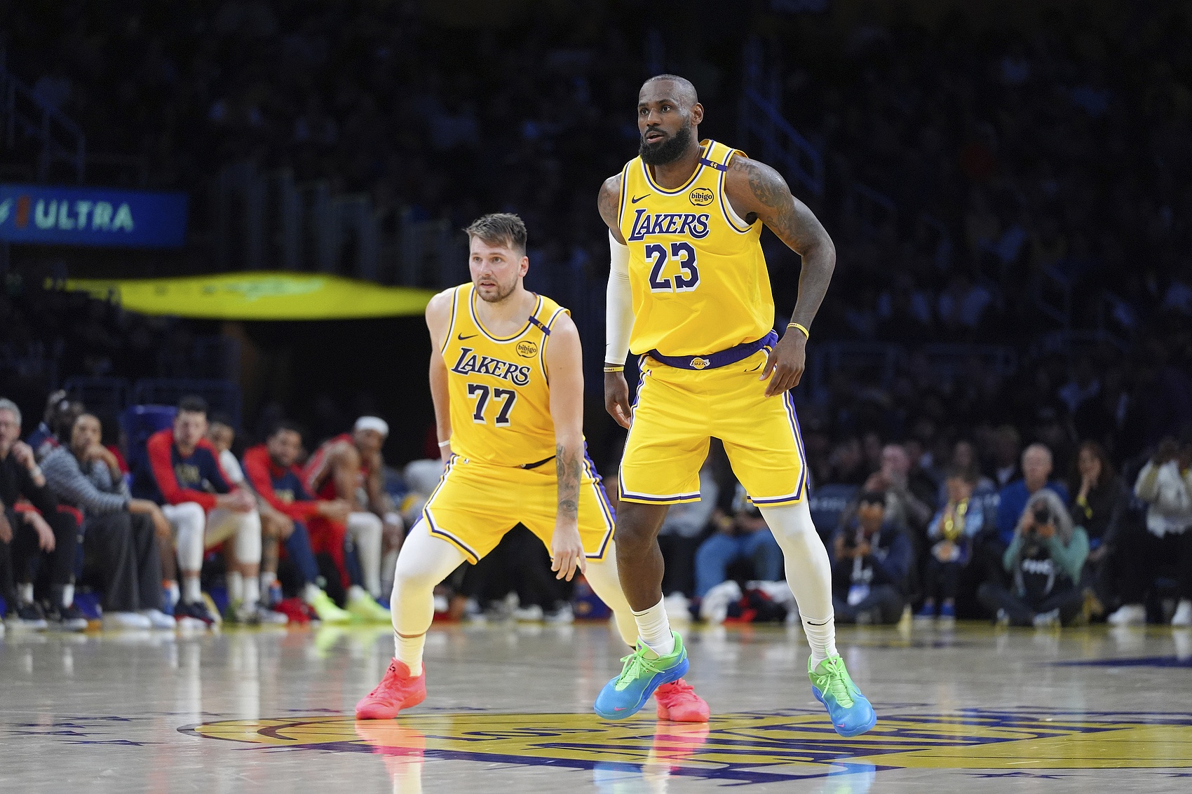  ?湖人本賽季對陣勝率超過五成的球隊?wèi)?zhàn)績?yōu)?0-15 聯(lián)盟第四