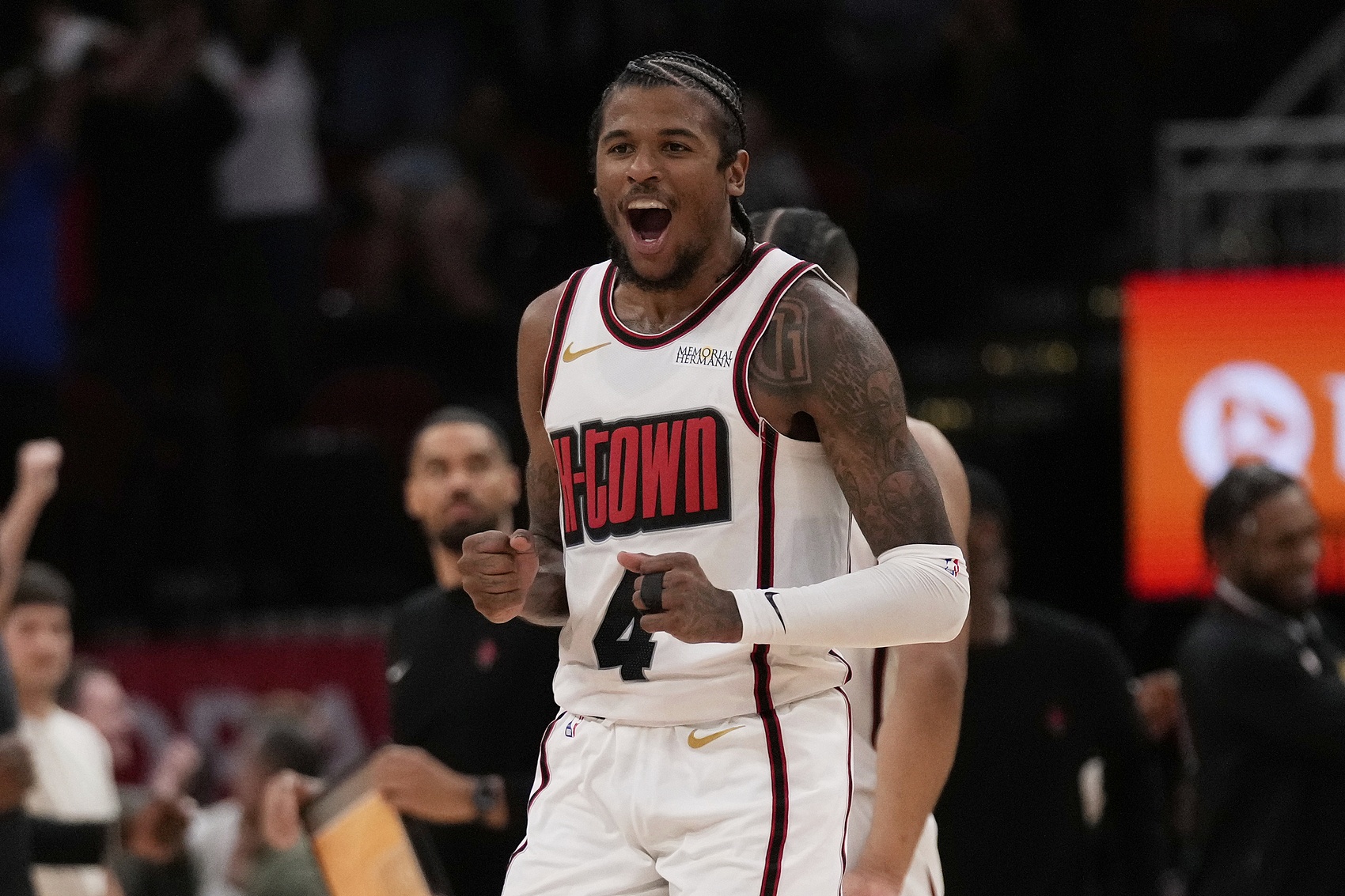  杰倫-格林生涯第49場(chǎng)比賽30+ 追平姚明 并列火箭隊(duì)史第8位